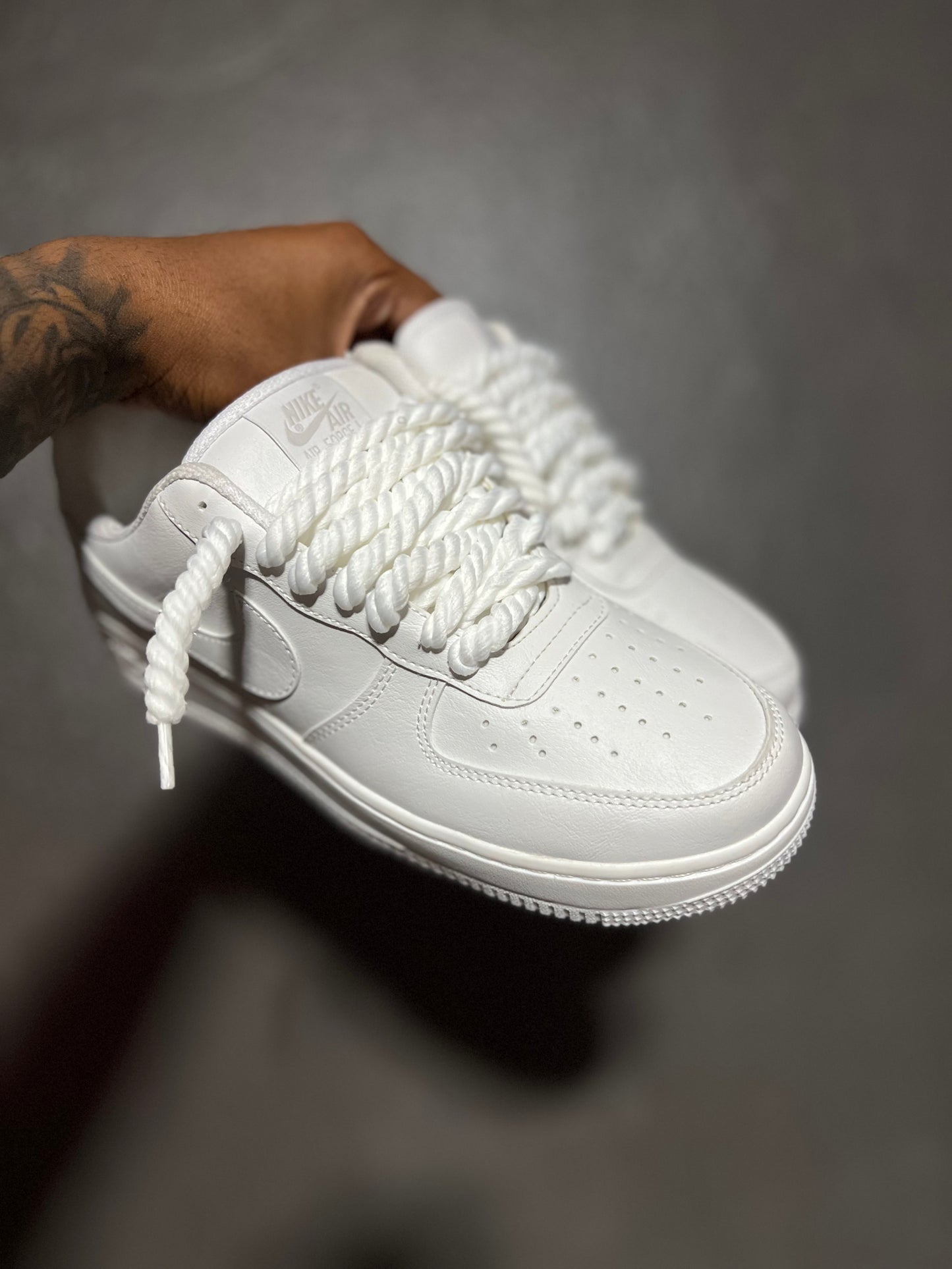Nike Air Force 1 Low – Branco Trançado