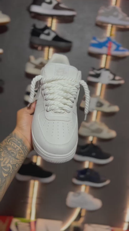 Nike Air Force 1 Low – Branco Trançado